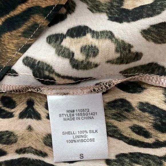 Twelfth Street By Cynthia Vincent high low silk dress - Picture 8 of 9